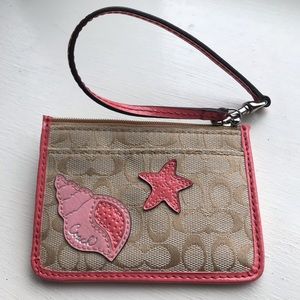Coach Seashell Cardholder